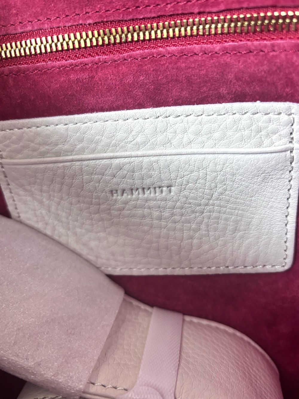 Hammitt Daniel Calla Bag. Lily White/Brushed Gold. - Picture 14 of 16